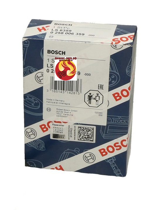 Датчик кислородный Bosch 258005160